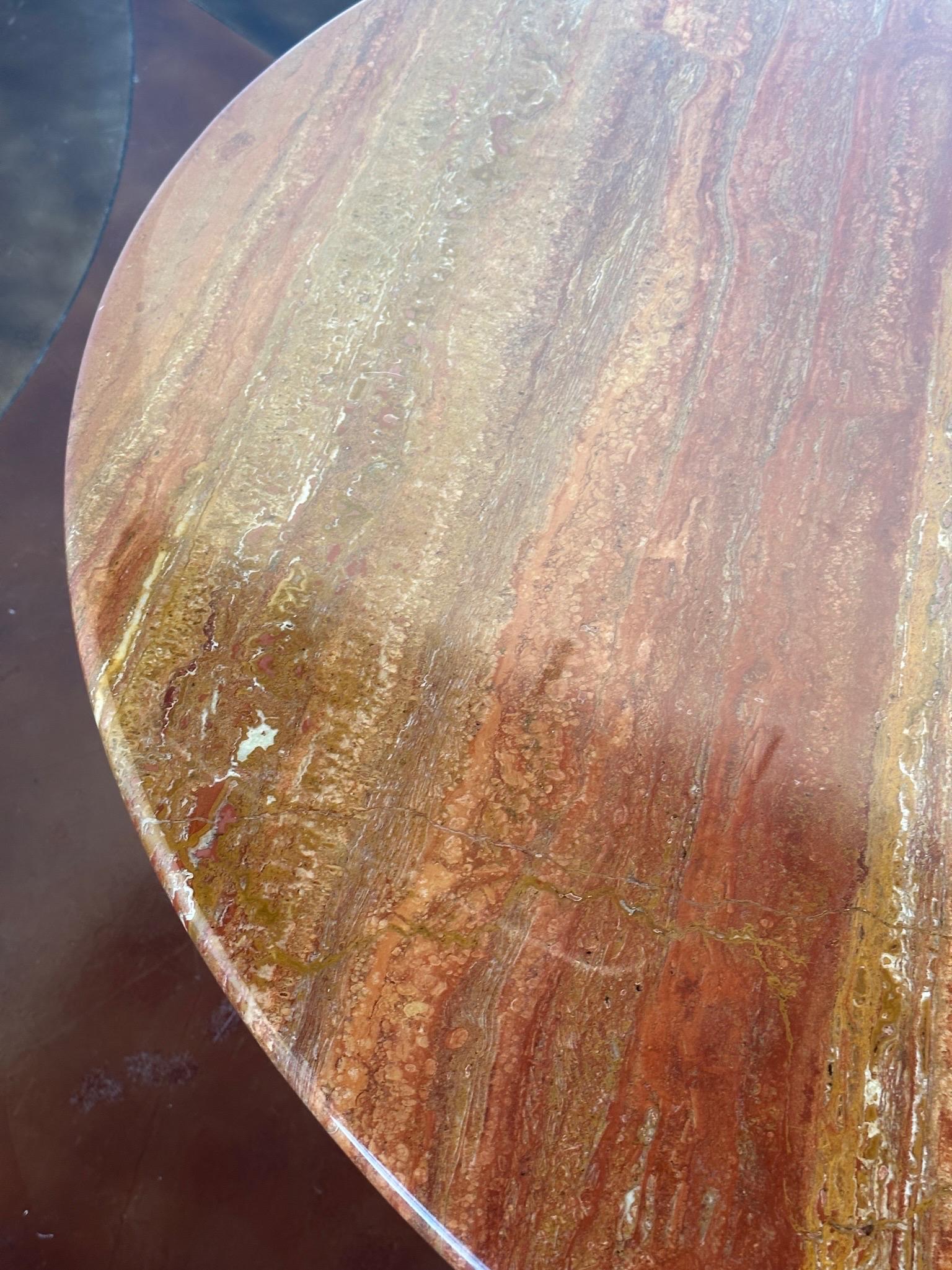 Travertin Table à manger Il Colonnato de Mario Bellini pour Cassina en vente