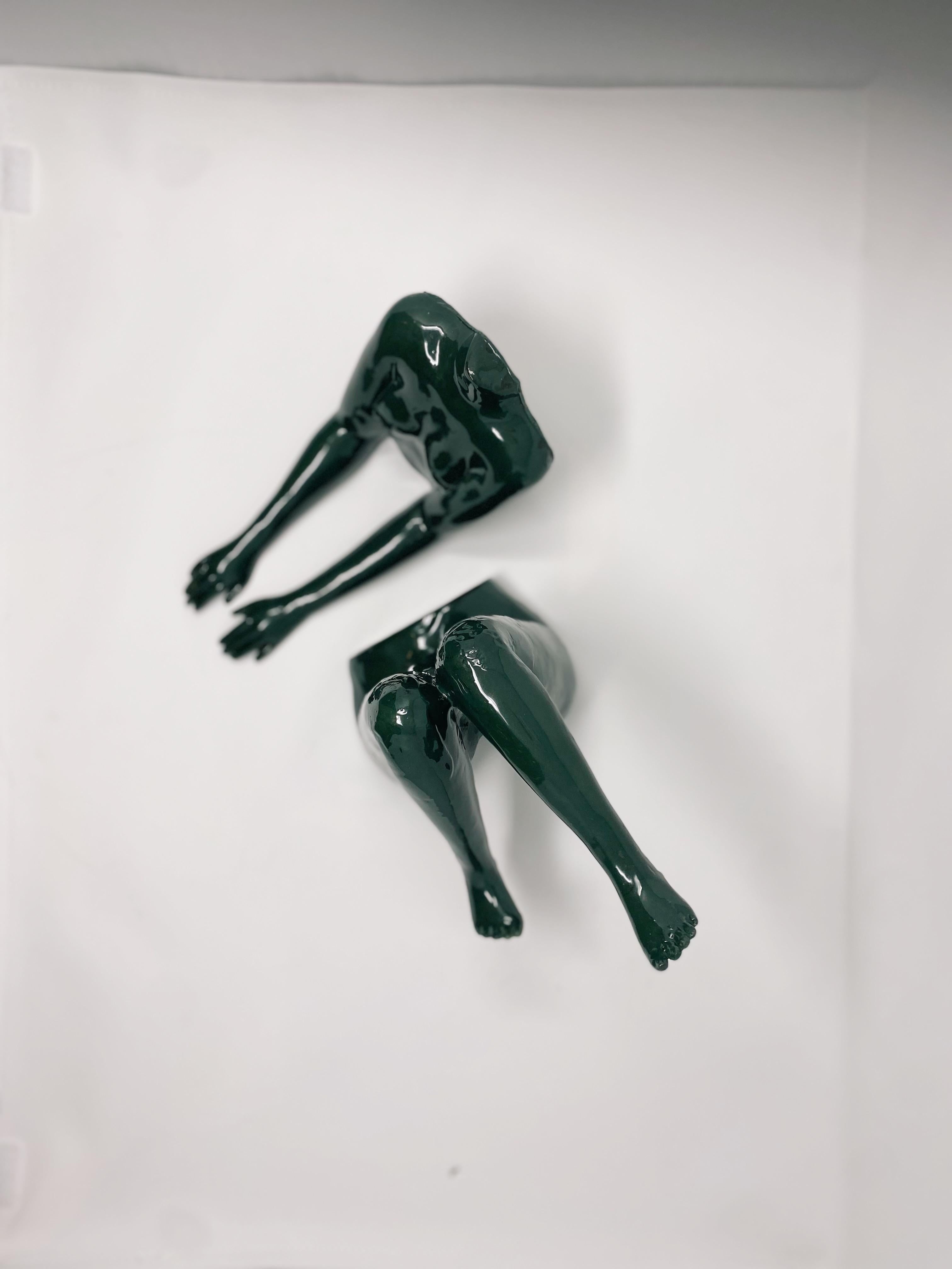 Il Corpo Bookends Resin on Resin In New Condition For Sale In Barranquilla, CO