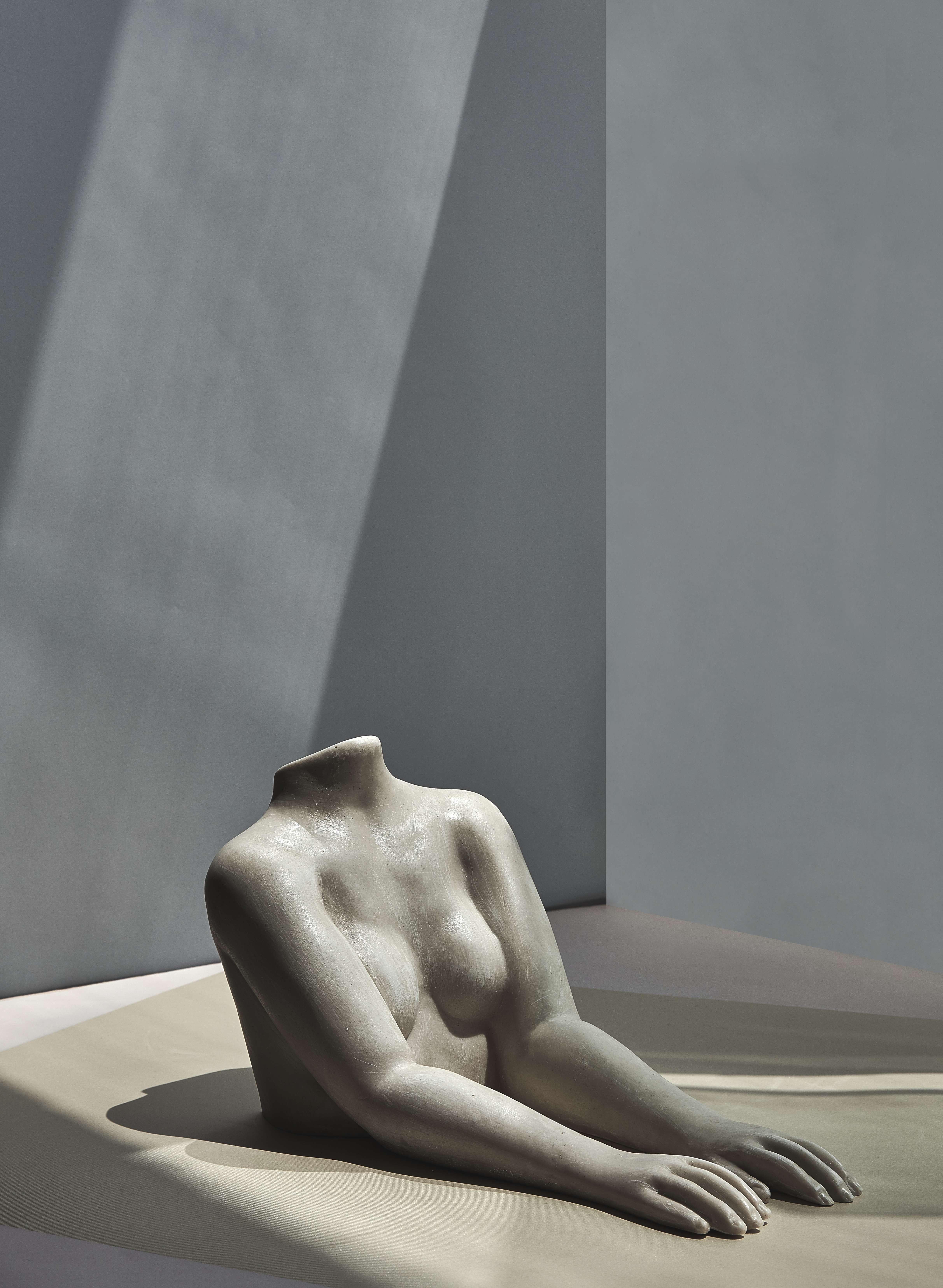 Our Il Corpo sculpture is a set of two individual sculptures portraying the upper and lower body parts. It was designed to be used as a bookend but possibilities are endless with this piece.

This collection is inspired by the seducing form of the