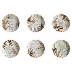 Il Duomo Che Non C'è, Six Contemporary Decorated Porcelain Soup Plates