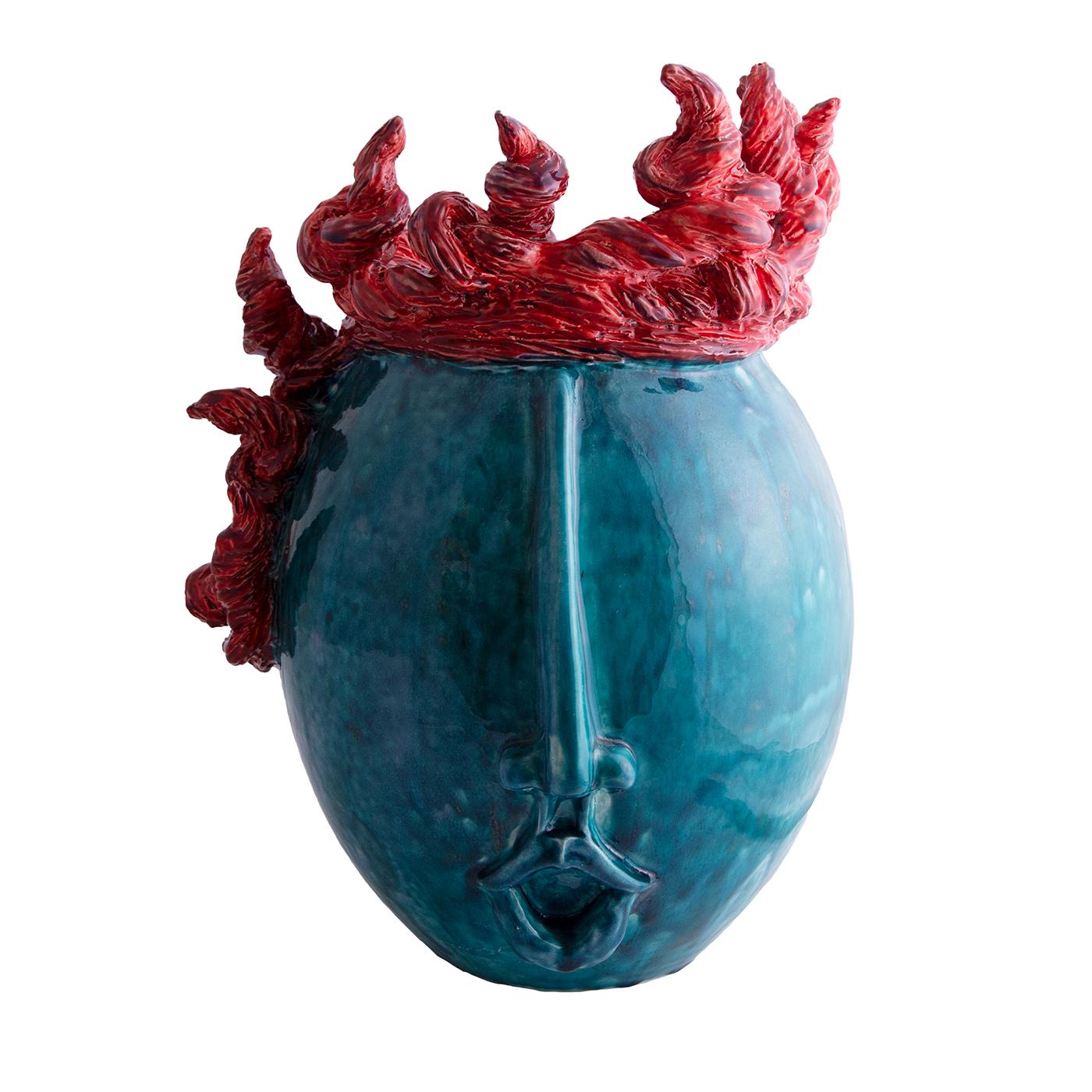 Il Fuochista Detto L’Avvampaturi Vase In New Condition For Sale In Milan, IT