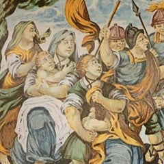 Il Giovane Gentili Polychrome Majolica Plaque