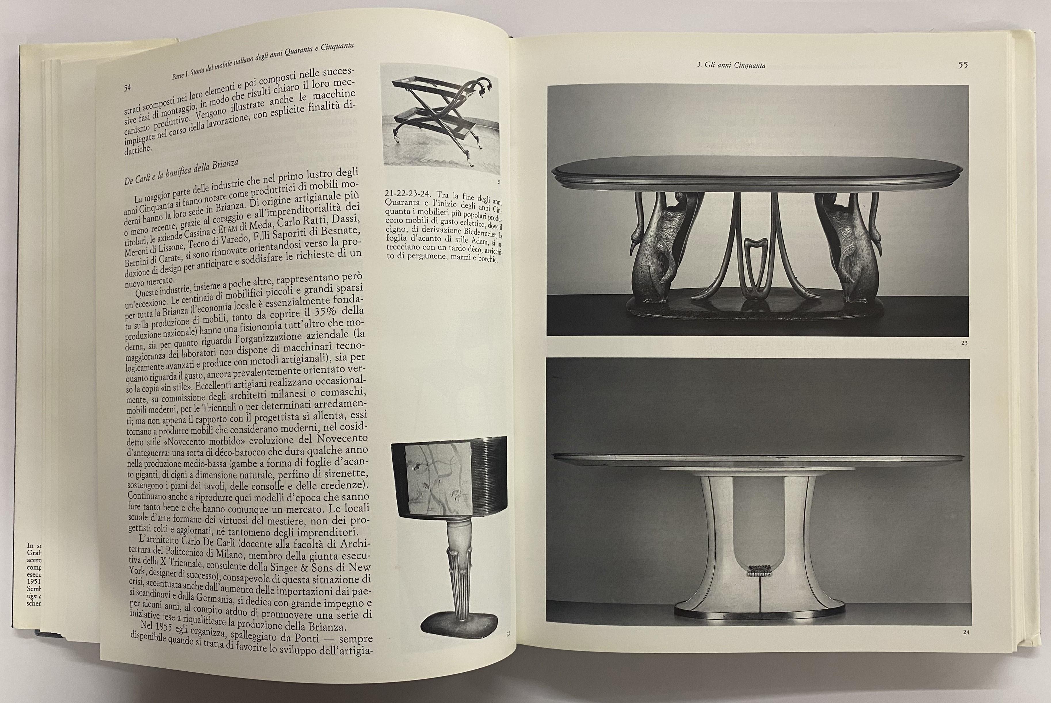 Il Mobile Italiano Degli Anni 40 e 50 by Irene de Guttry (Book) In Good Condition For Sale In North Yorkshire, GB
