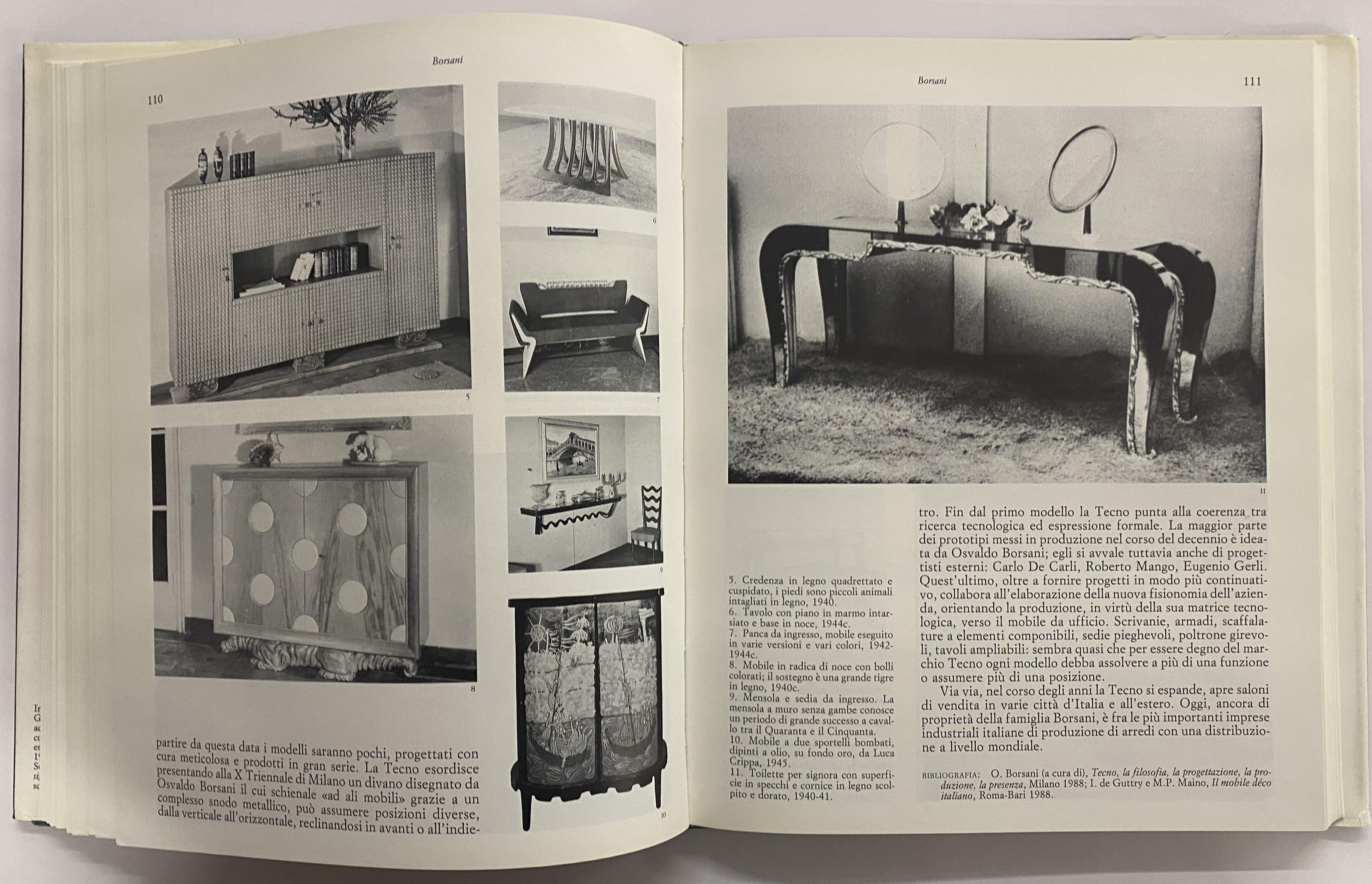 Il Mobile Italiano Degli Anni 40 e 50 by Irene de Guttry (Book) For Sale 3
