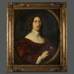 Il Mulinaretto Credited Italian Period Framed Portrait