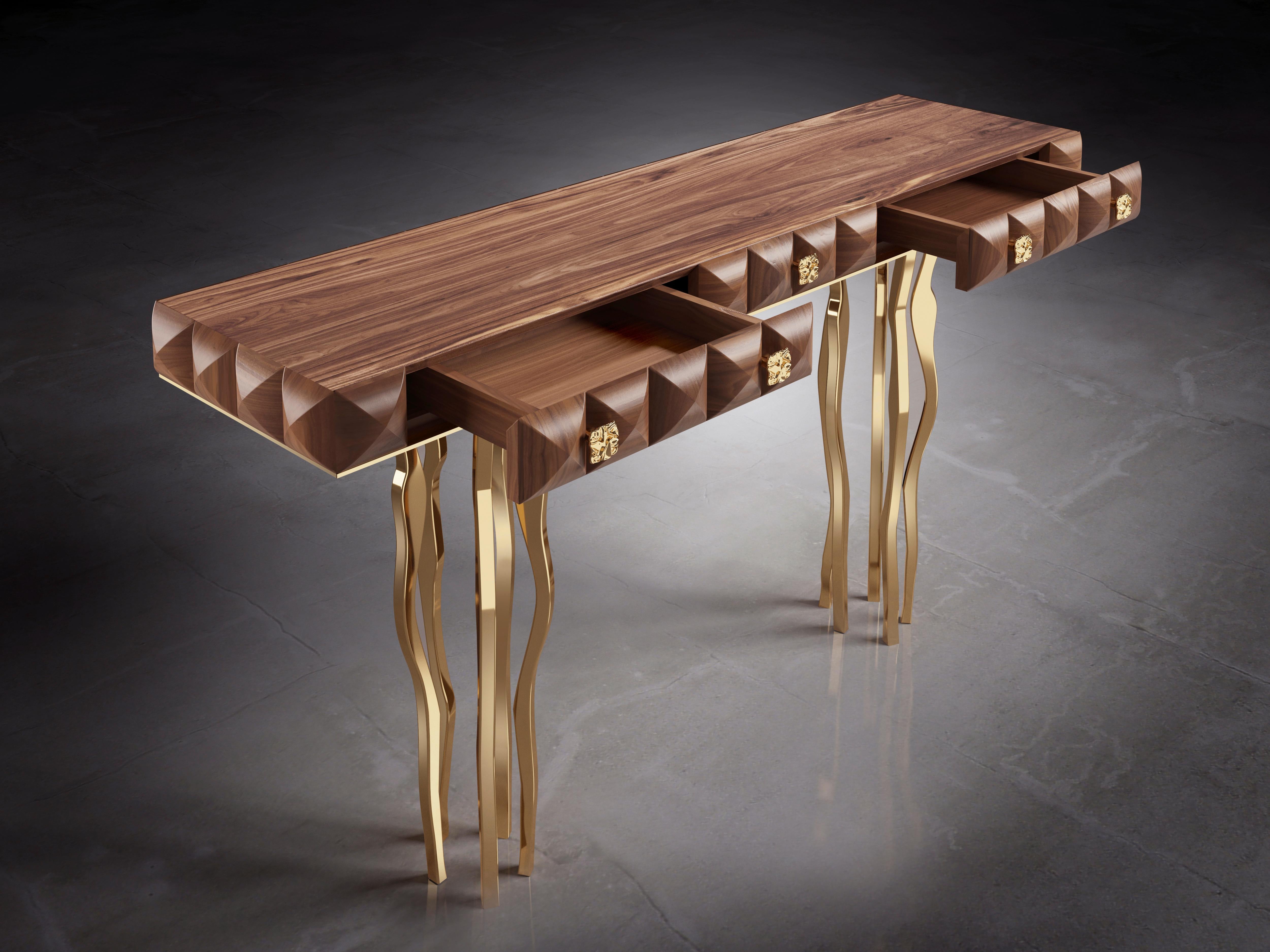 Mesa consola Il Pezzo 10 by Il Pezzo Mancante en Nuevo estado para la venta en Geneve, CH