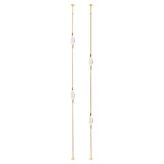 "Il Pezzo 12 Floor to Ceiling" - Composition A - gold finish