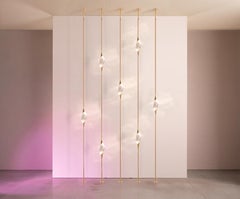 "Il Pezzo 12 Floor to Ceiling" - Composition D - gold finish