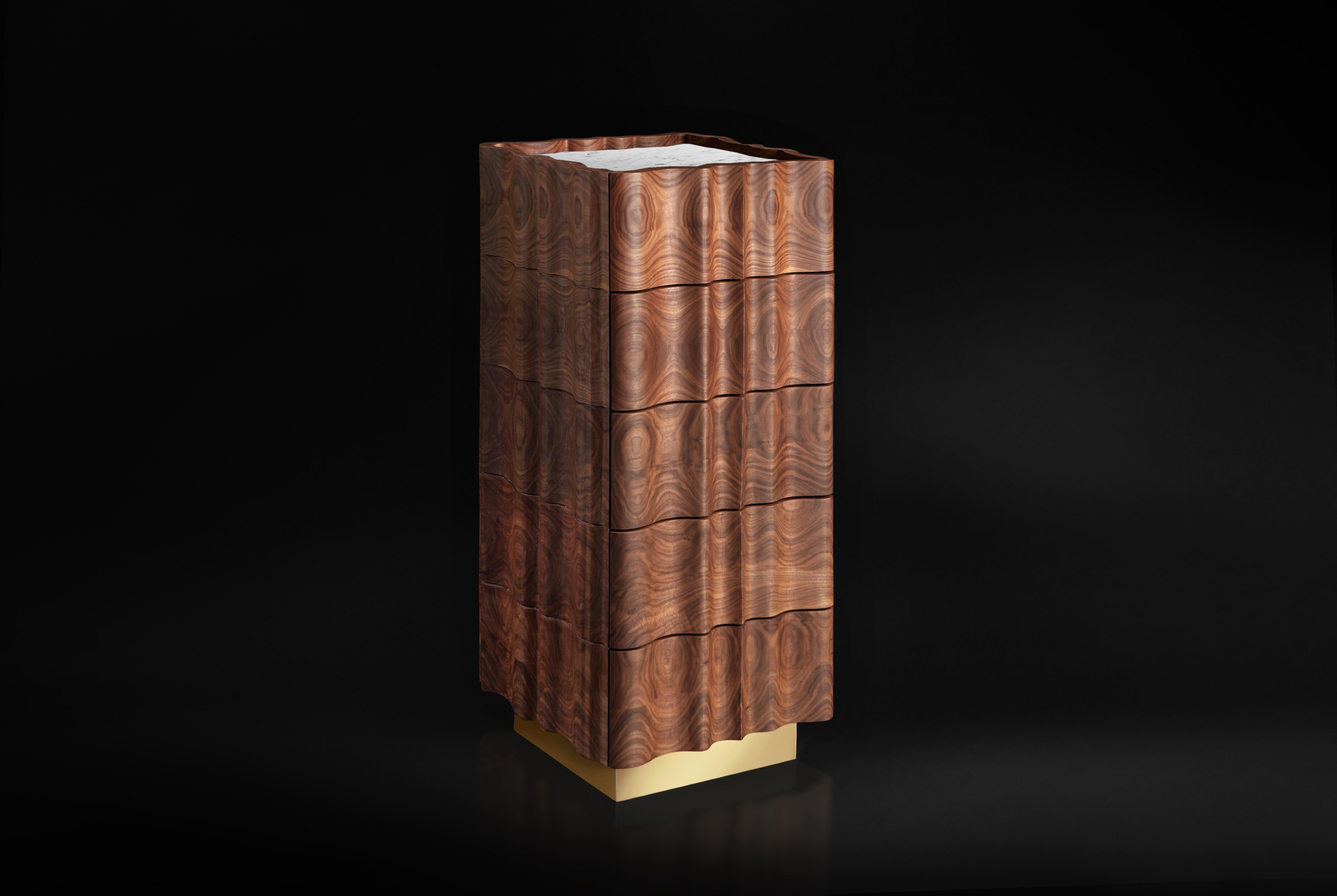 Post-Modern Il Pezzo 2 Settimino Highboy by Il Pezzo Mancante For Sale