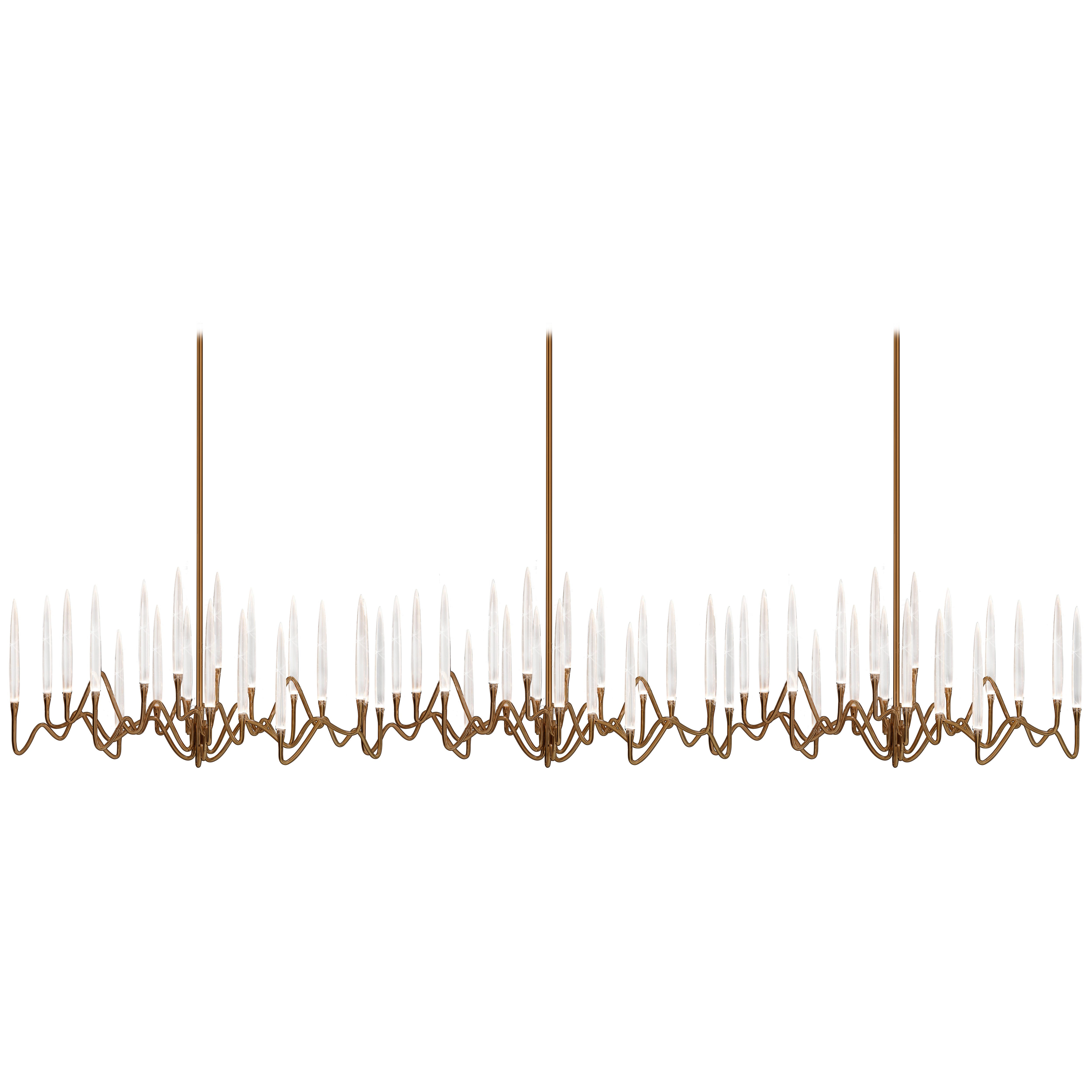 Lampadario Il Pezzo 3 Bronze Endless di Il Pezzo Mancante in vendita