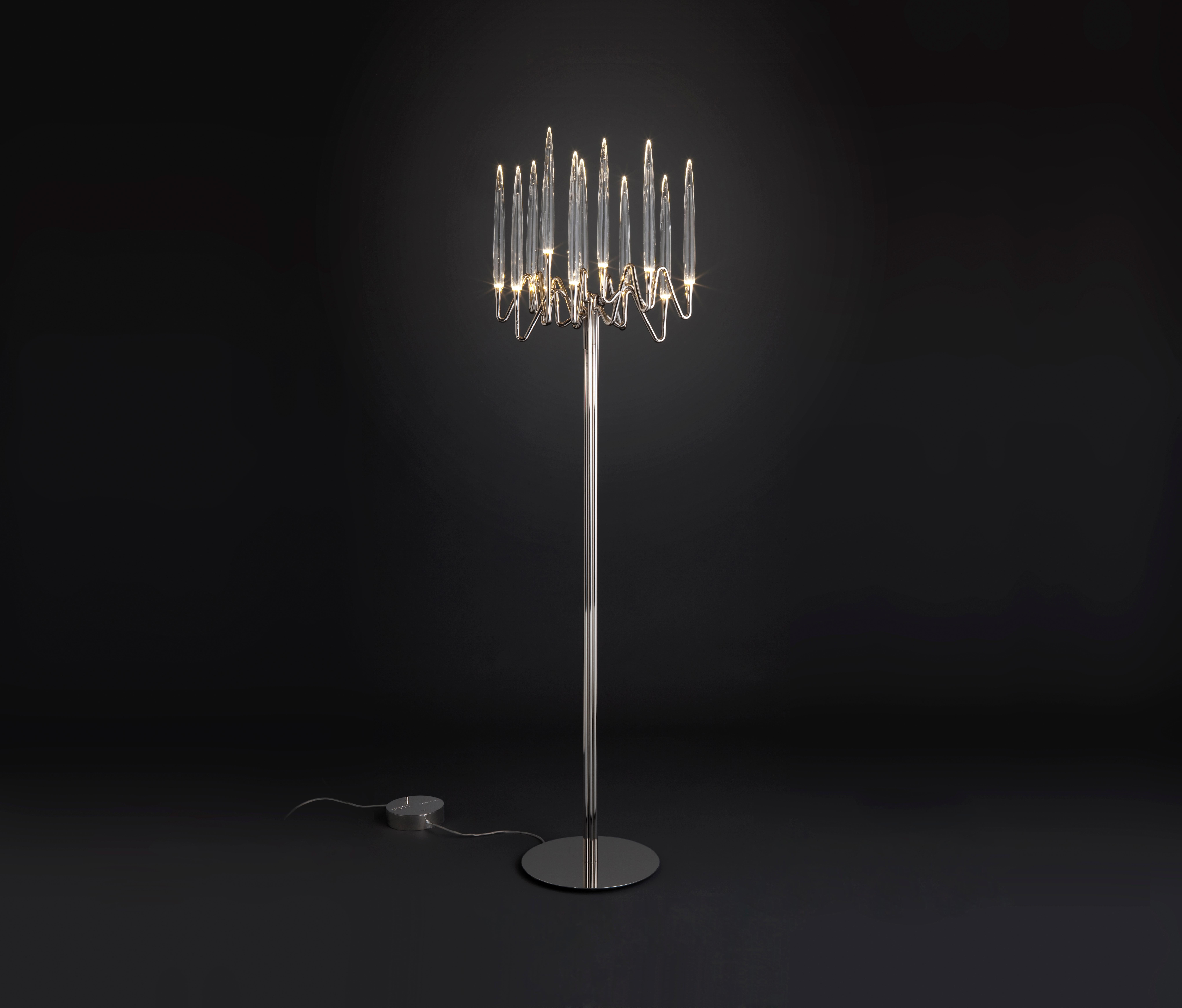 Il Pezzo 3 Bronze Floor Lamp by Il Pezzo Mancante For Sale 1