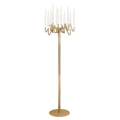 IL PEZZO 3 Gold FLOOR LAMP by Il Pezzo Mancante