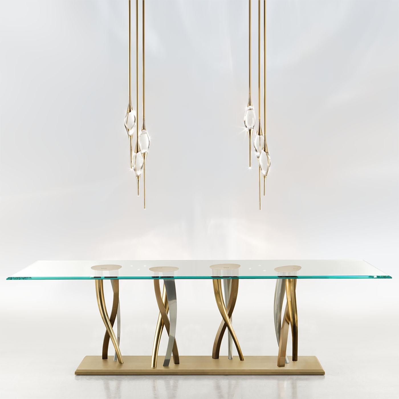 Il Pezzo 8 Table en verre par Il Pezzo Mancante Neuf - En vente à Milan, IT