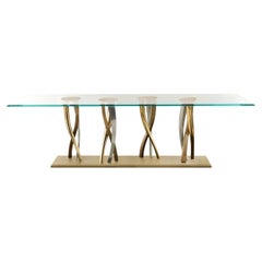 Il Pezzo 8 Glass Table by Il Pezzo Mancante