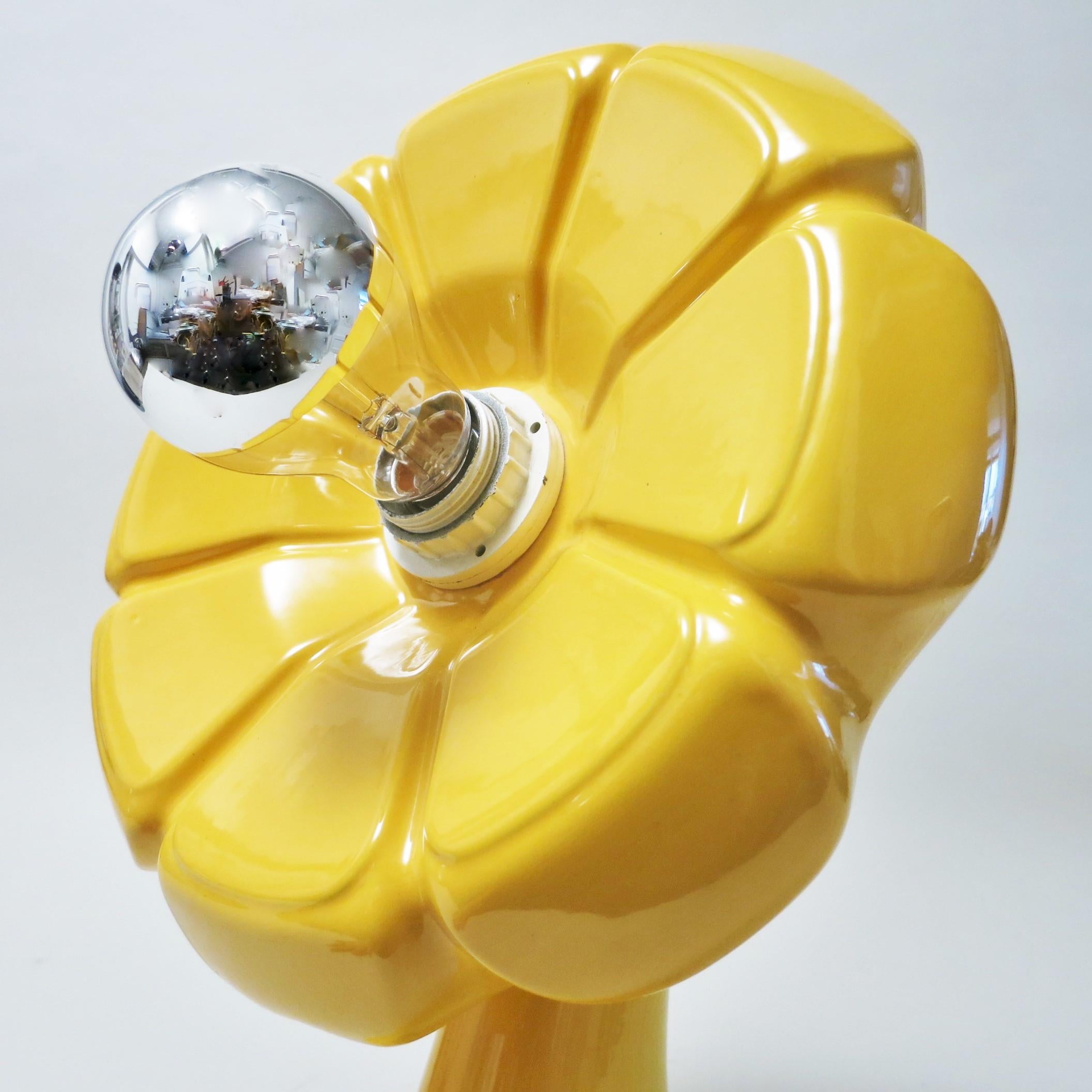 Il Picchio Flower Lamp by Enzo Bioli, 1960s 1