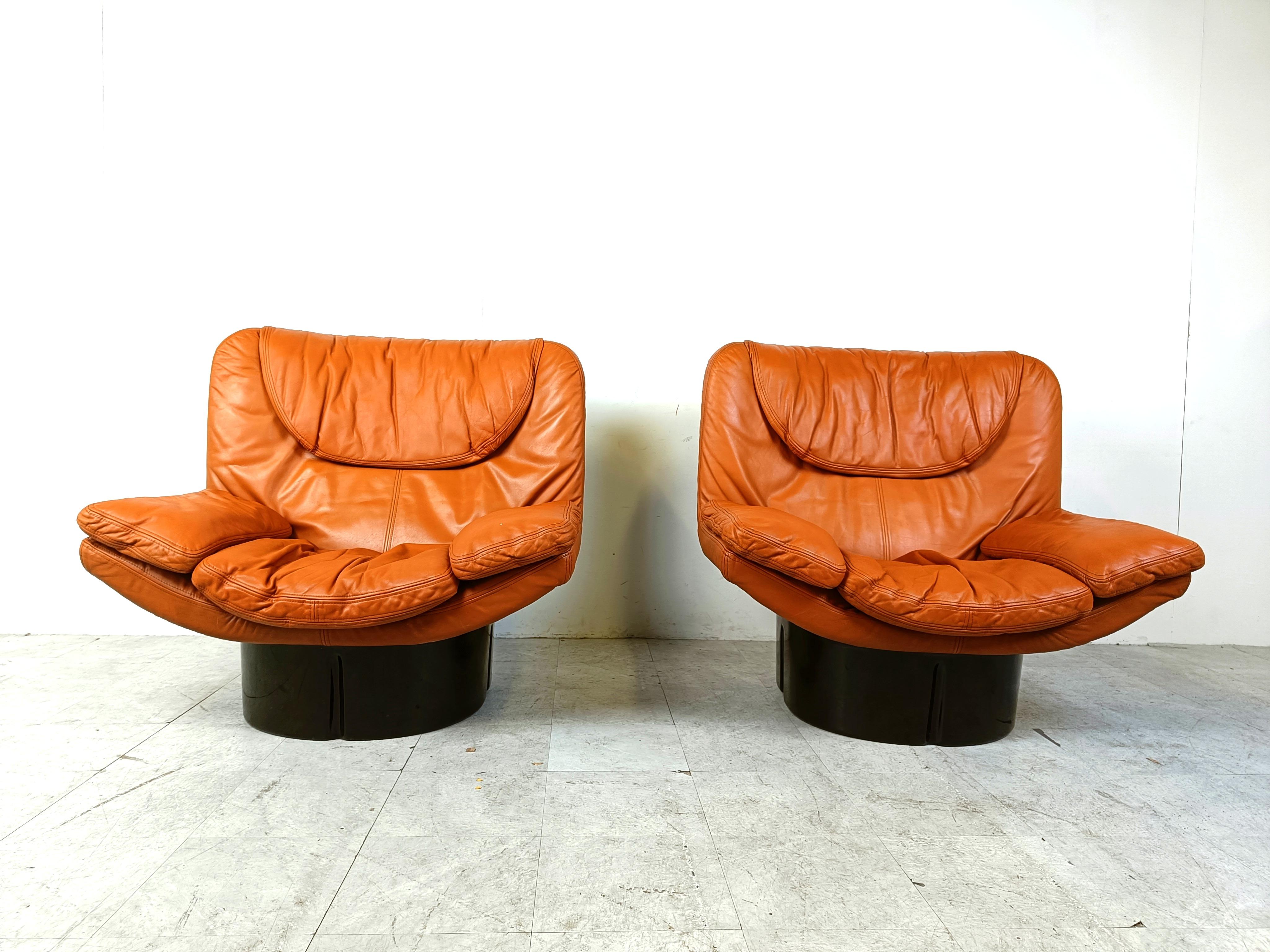Italian Il Poltrone lounge chairs by T. Ammannati and G.P. Vitelli  for Comfort in Italy