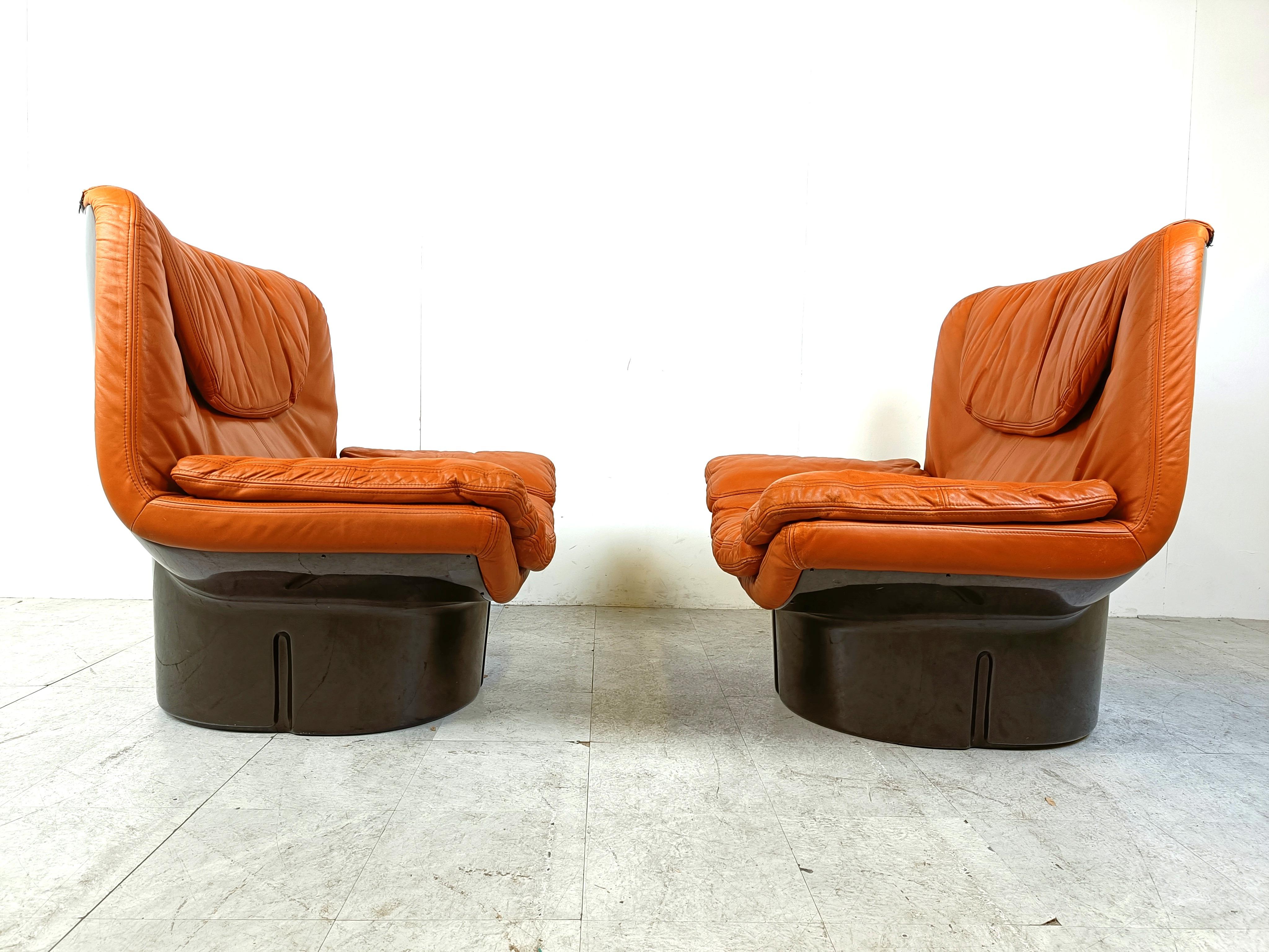 Il Poltrone lounge chairs by T. Ammannati and G.P. Vitelli  for Comfort in Italy 2