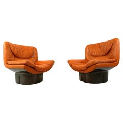 Vintage Il Poltrone lounge chairs by T. Ammannati and G.P. Vitelli  for Comfort in Italy