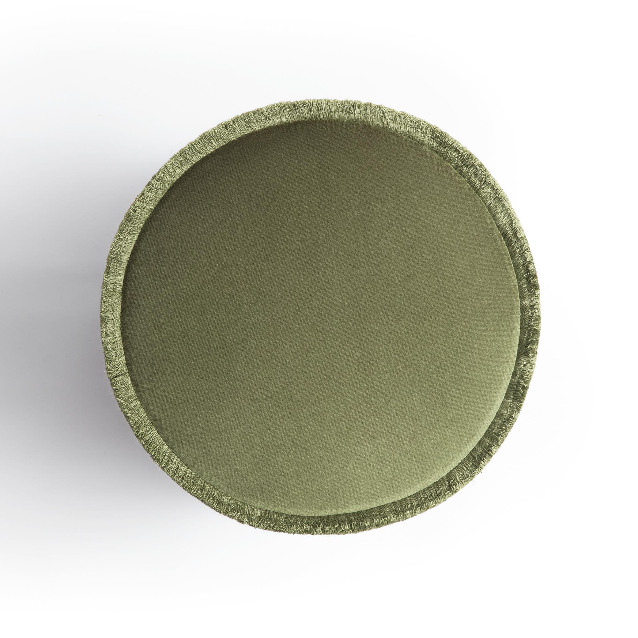 Hand-Crafted IL POUF  Tone On Tone Beige For Sale
