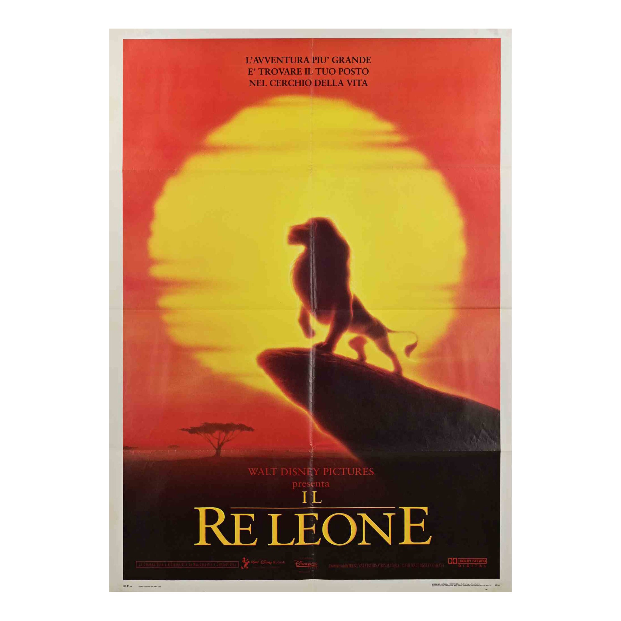 Il Re Leone (Der König der Löwen, 1994, italienische Fassung)