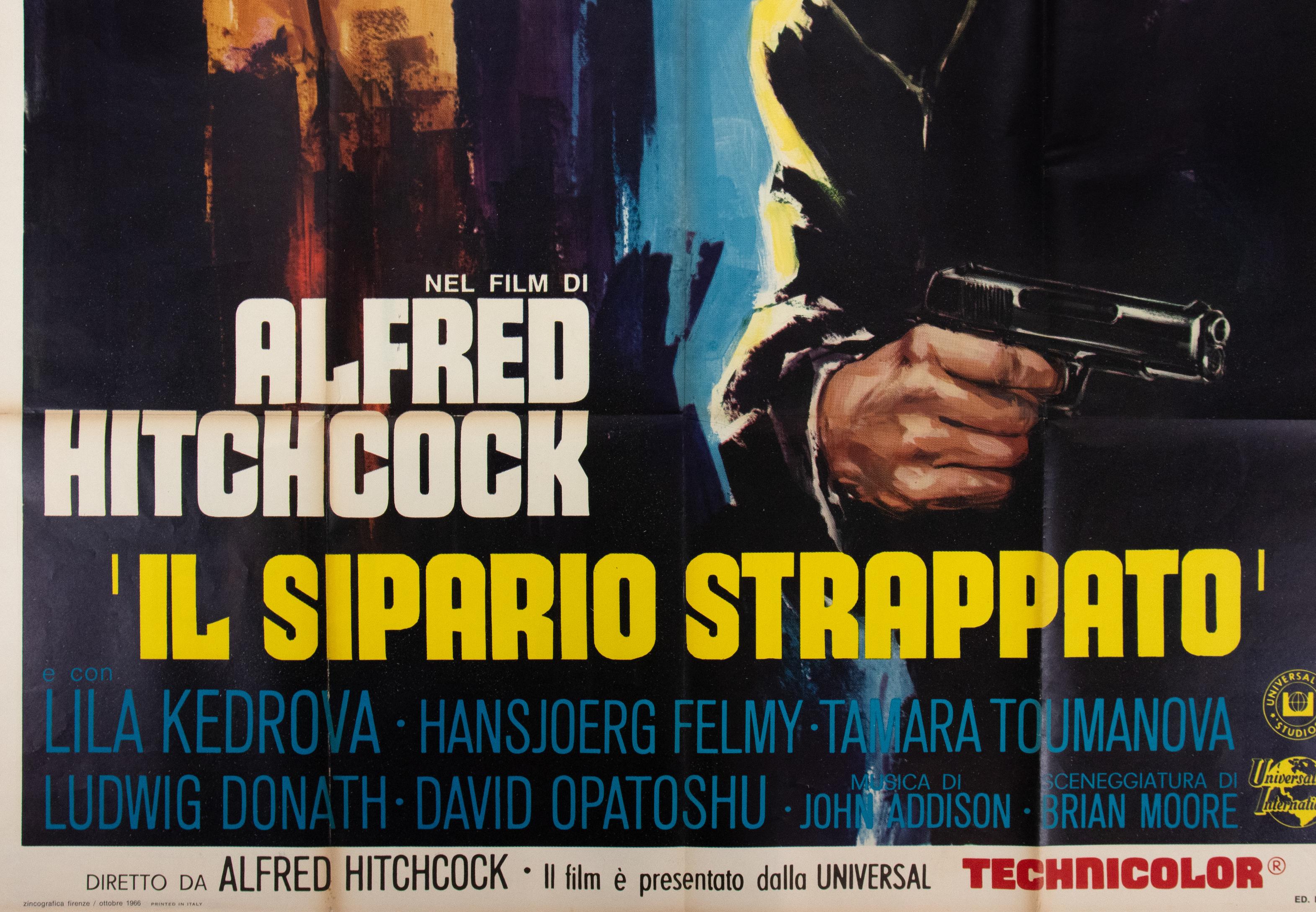 Il Sipario Strappato (El telón rasgado), 1966 Italiano en venta