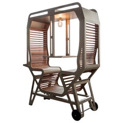 Il Treno / Two-Seat / Aluminium and Cedar Wood / Outside or Inside