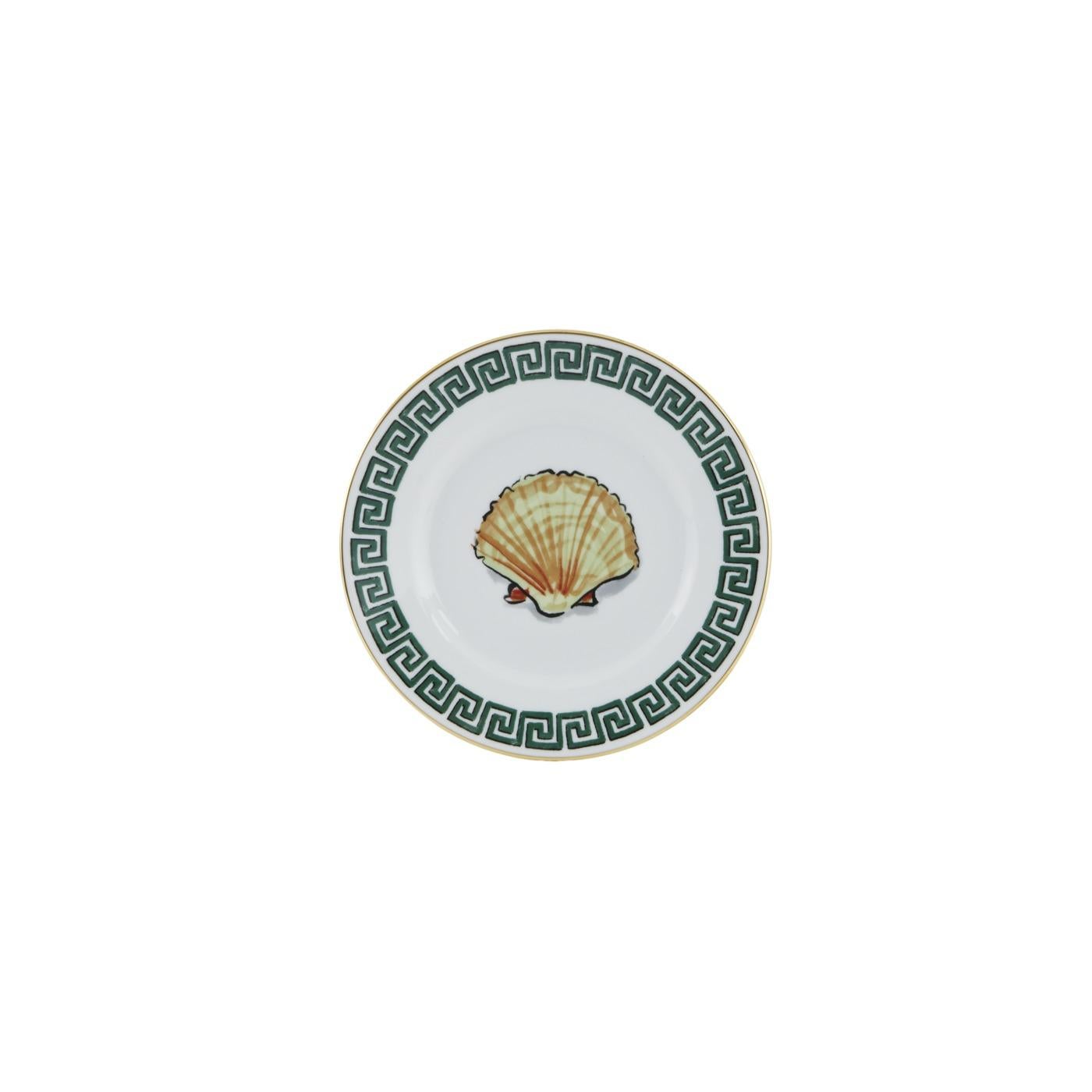 Il Viaggio di Nettuno Juego de 4 Platos para pan de Luke Edward Hall por GINORI 1735 en Nuevo estado para la venta en Milan, IT