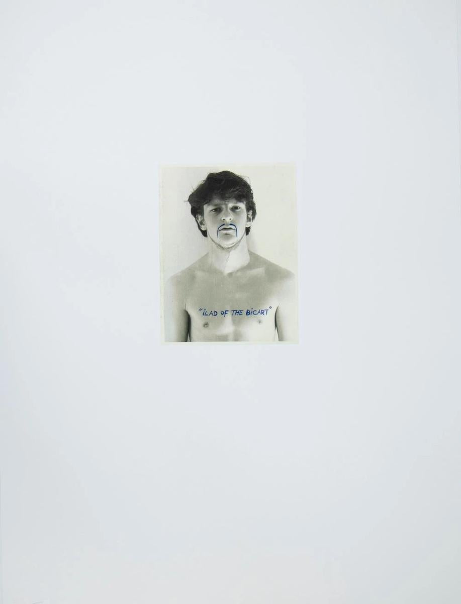 Ilad of the Bic-Art (1980-2007) di Jan Fabre mostra l'uso innovativo dell'artista di materiali di uso quotidiano per esplorare temi di identità, linguaggio ed espressione artistica. Creato con stampa su carta fotografica e penna a sfera blu
