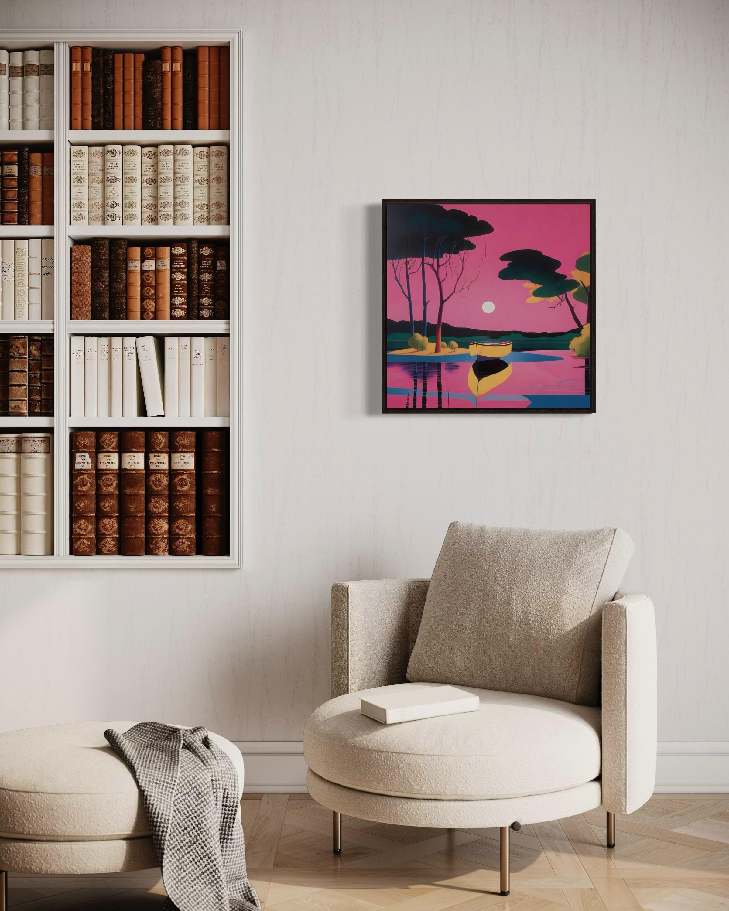 Stagno, 60x60cm, stampa su tela.Edizione 20 pezzi. - Art Contemporaneo di Ilan Burkov