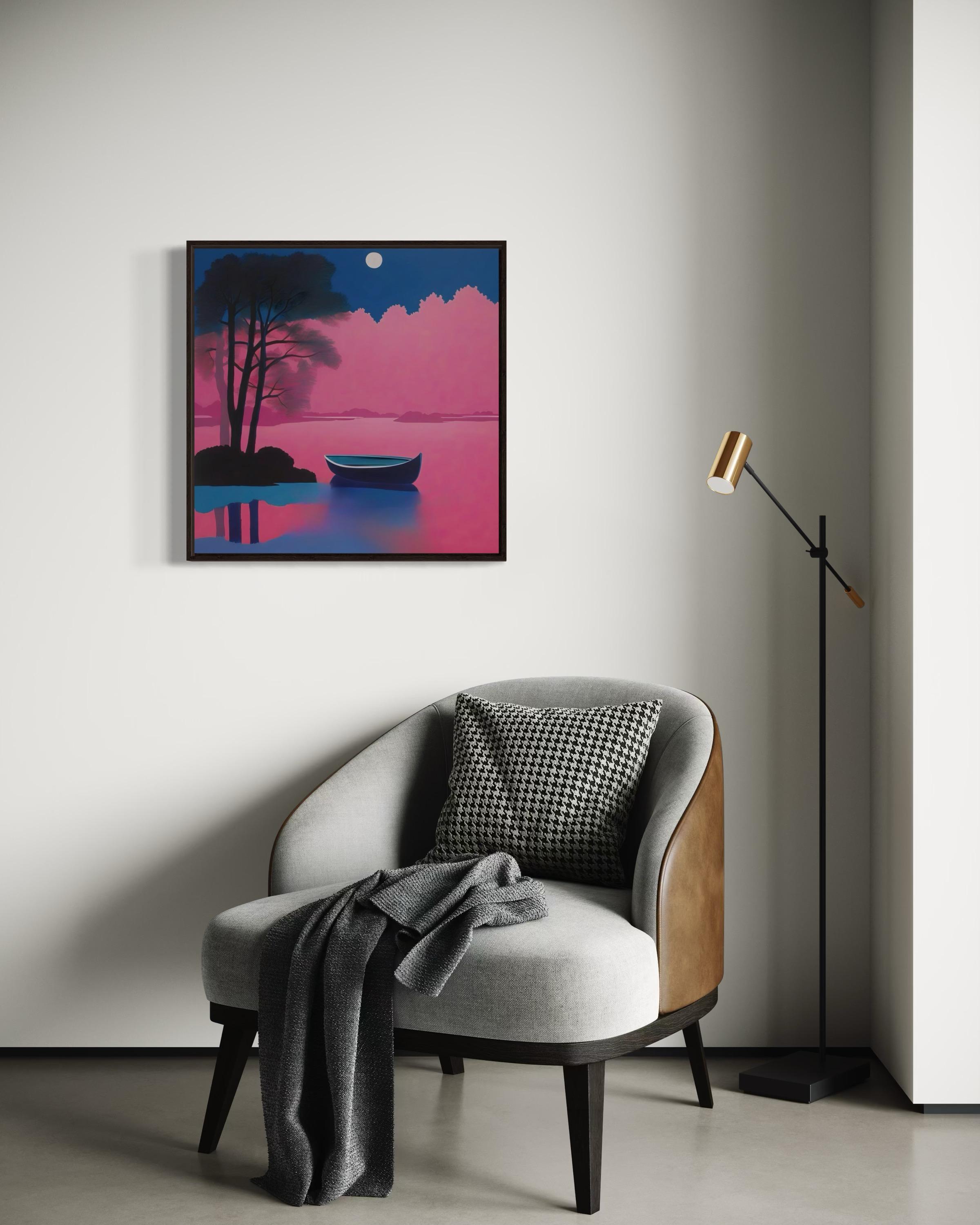 Estanque, 60x60cm, impresión sobre lienzo 
Edición 20 uds.