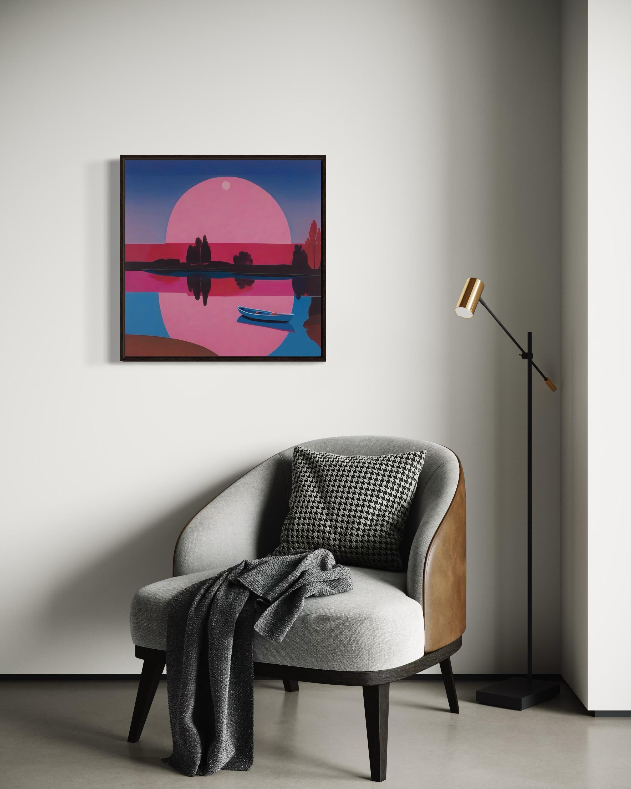 Estanque, 60x60cm, impresión sobre lienzo 
Edición 20 uds.