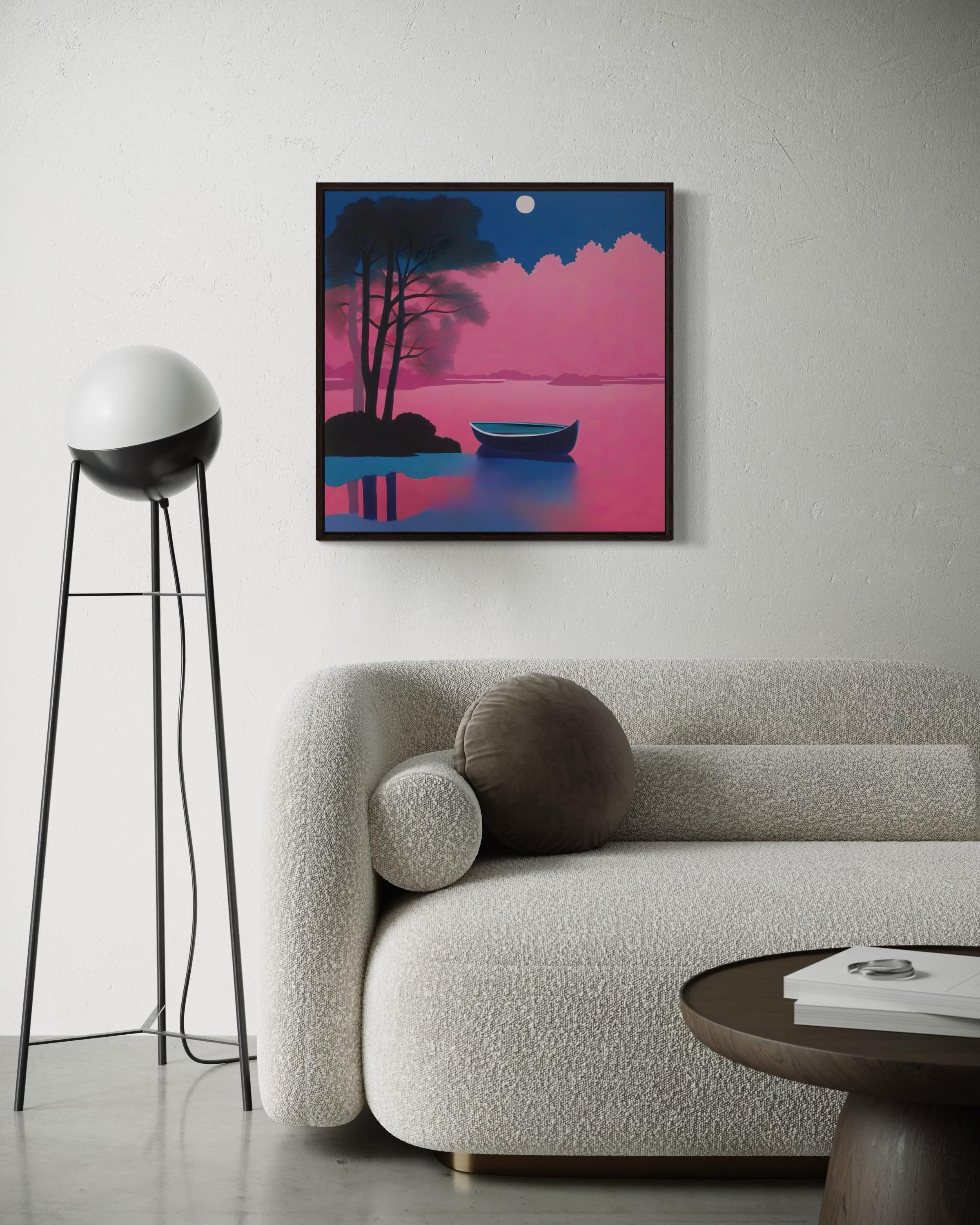 Estanque, 60x60cm, impresión sobre lienzo.Edición 20 uds. en venta 1