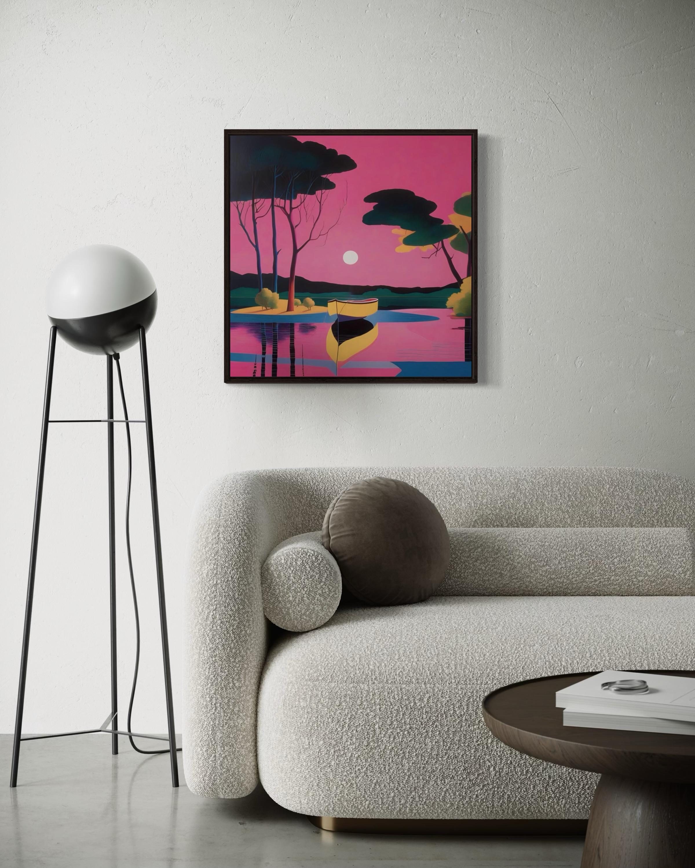 Stagno, 60x60cm, stampa su tela.Edizione 20 pezzi. in vendita 1