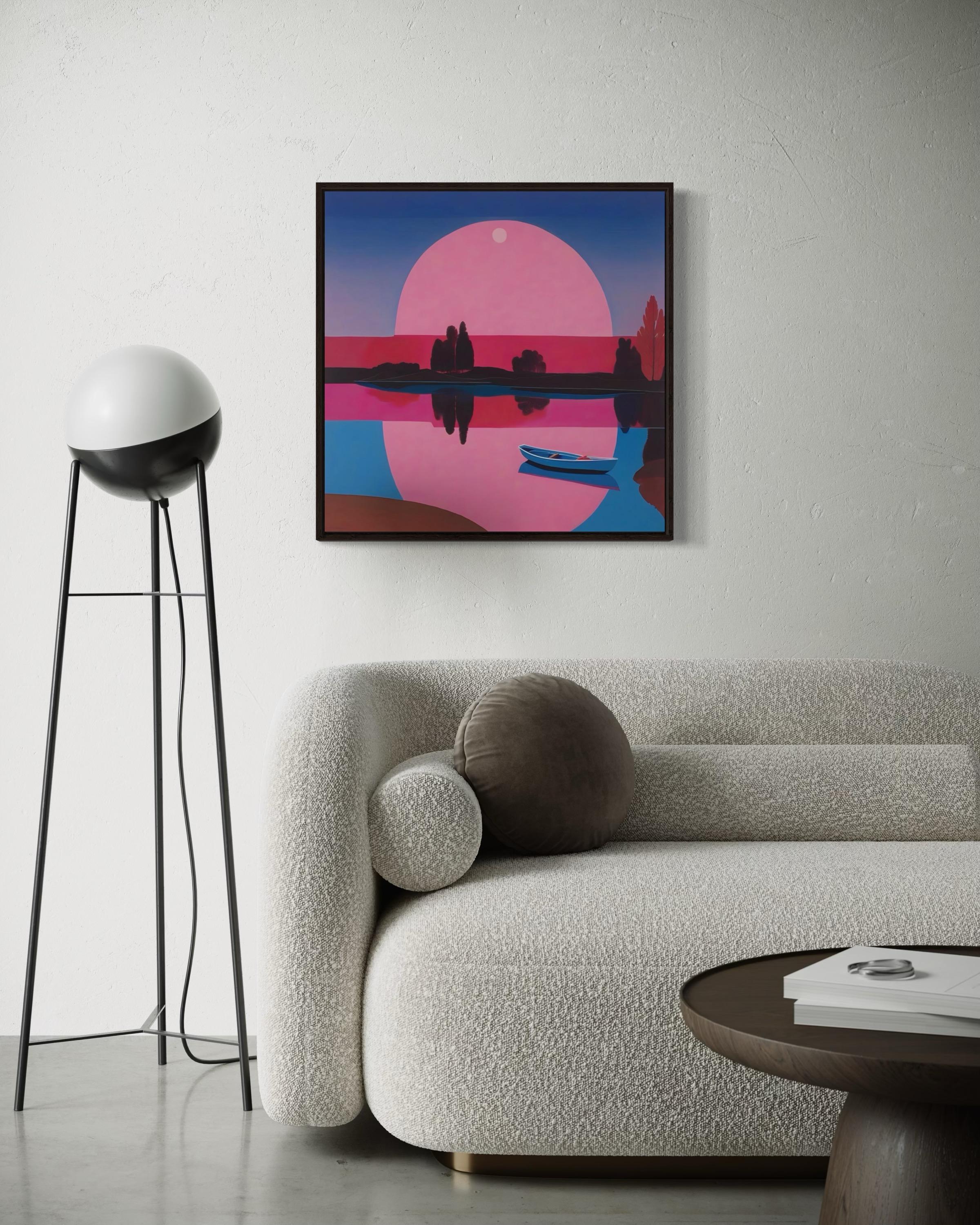 Estanque, 60x60cm, impresión sobre lienzo.Edición 20 uds. en venta 1