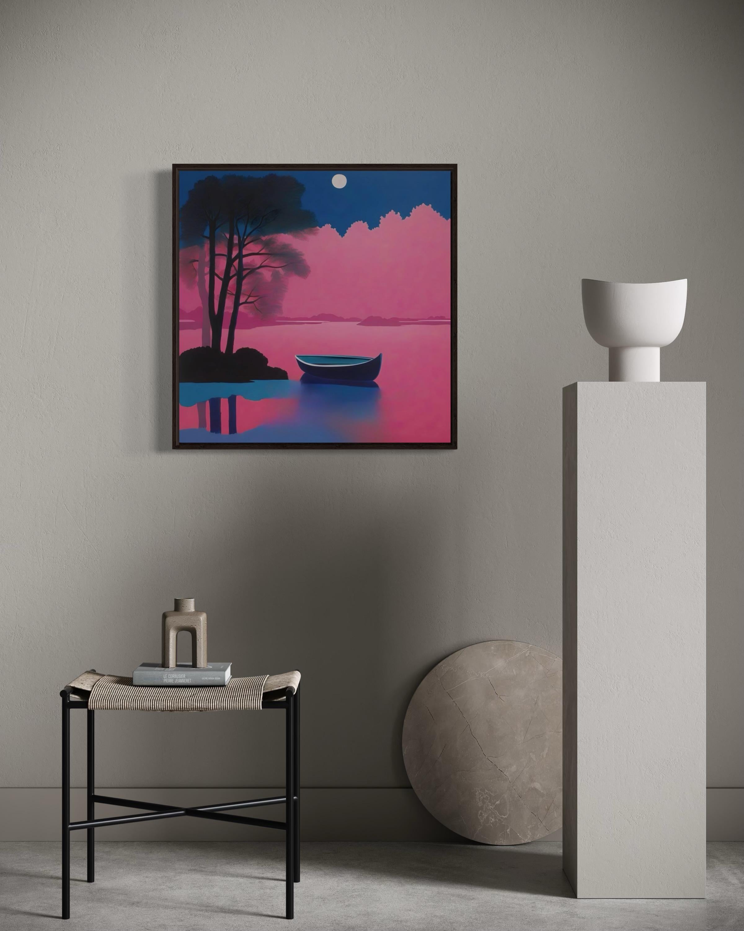 Estanque, 60x60cm, impresión sobre lienzo.Edición 20 uds. en venta 3