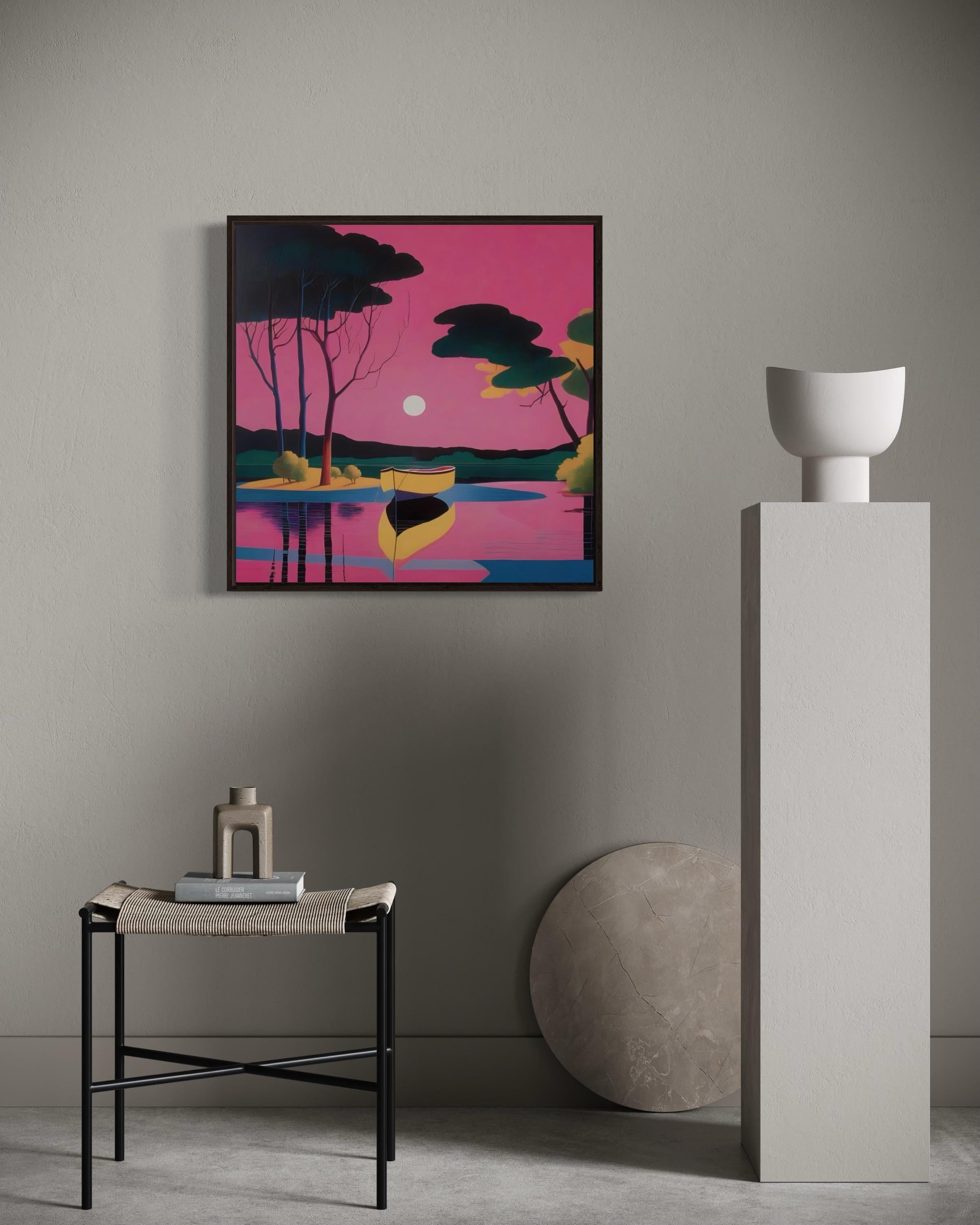 Stagno, 60x60cm, stampa su tela.Edizione 20 pezzi. in vendita 3