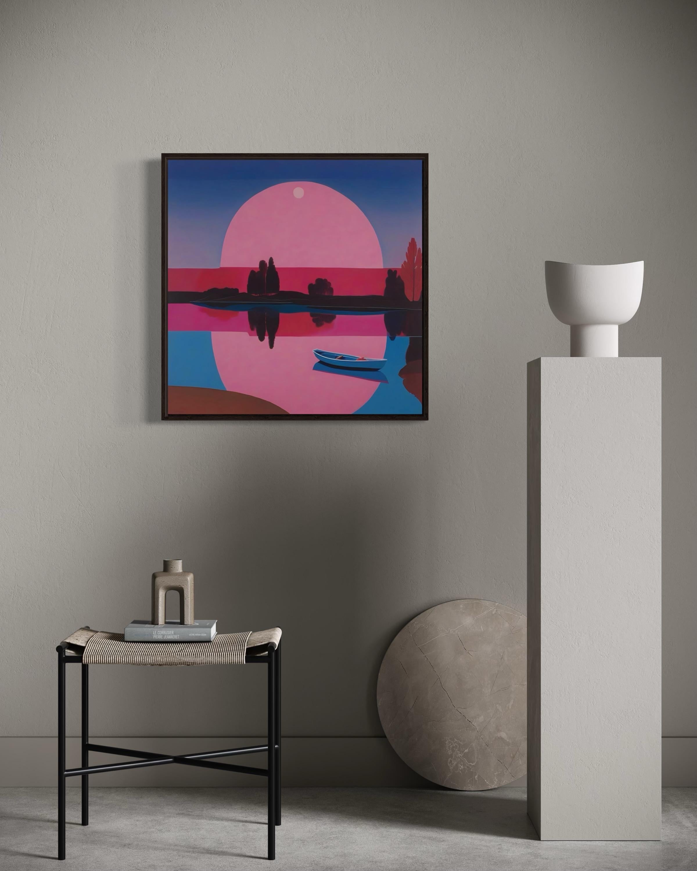 Estanque, 60x60cm, impresión sobre lienzo.Edición 20 uds. en venta 3