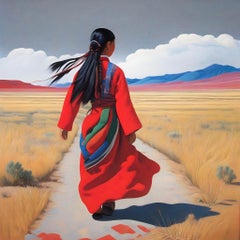 Tibet. In search of Shambhala, 50x50cm, print on canvas 