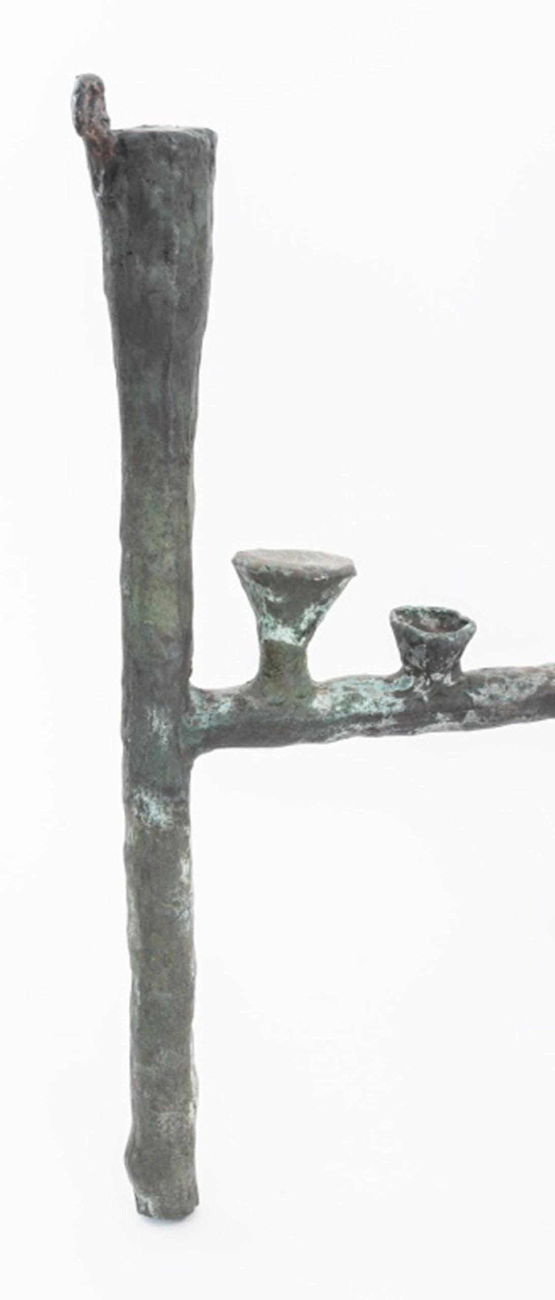 Ilana Goor, Bird and Mushroom Side Table, Bronze 4