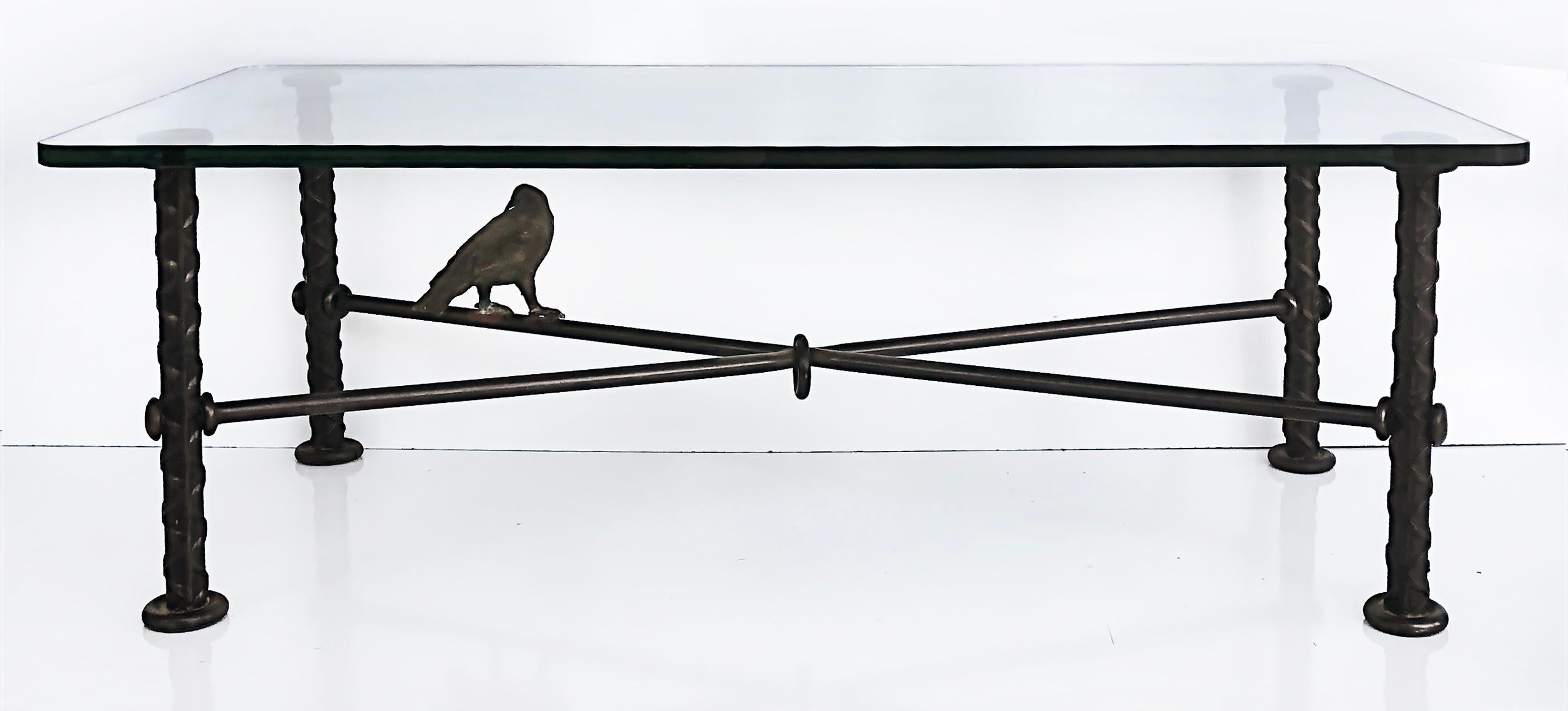 Ilana Goor Brutalist wrought iron bird coffee table, signed and numbered.

Offered for sale is a limited edition brutalist wrought iron coffee table by the Israeli/American artist Ilana Goor (born 1936). The table is signed by the artist and