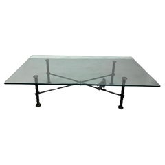 Ilana Goor Iron and Glass Coffee Table