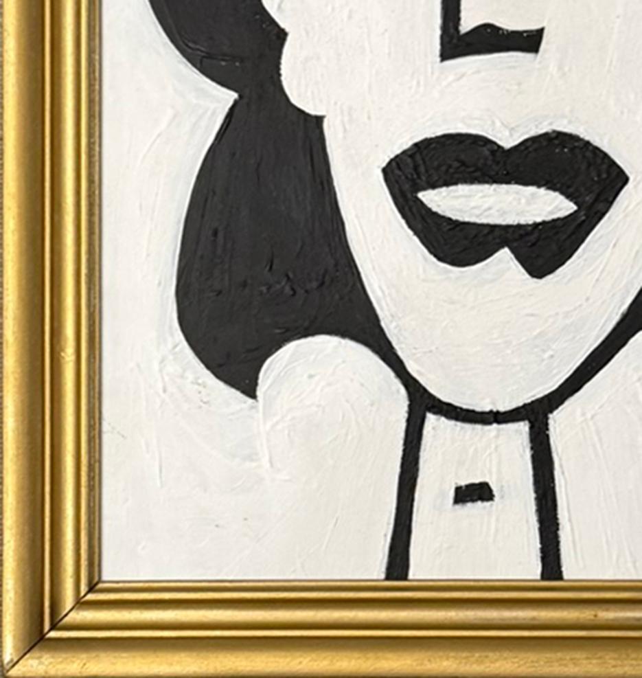 Tutti i sorrisi - Painting Astratto di Ilana Greenberg