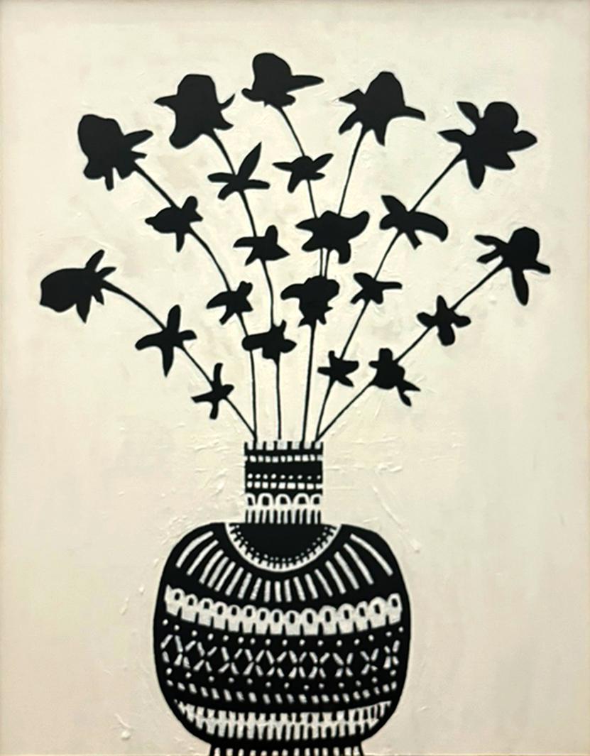 Blumenstrauß der Liebe – Painting von Ilana Greenberg