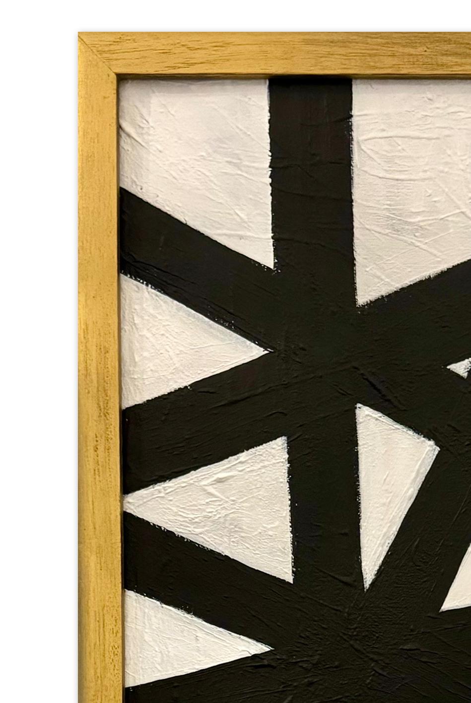 Da tutte le angolazioni - Painting Astrattismo geometrico di Ilana Greenberg