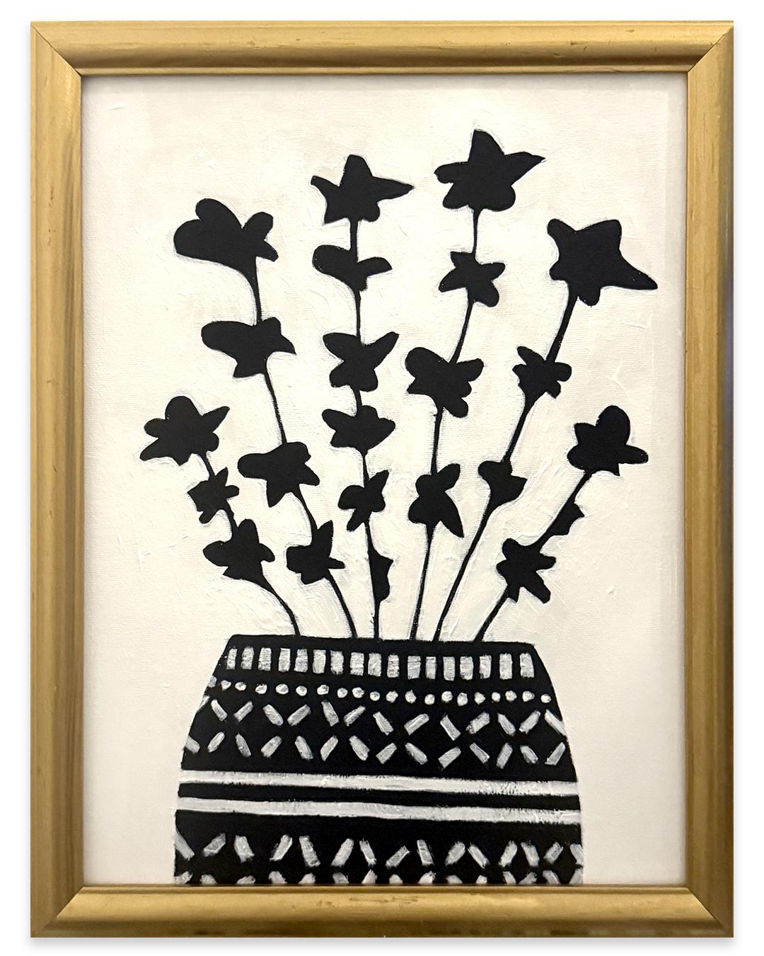 Still In Bloom - Abstrait Painting par Ilana Greenberg