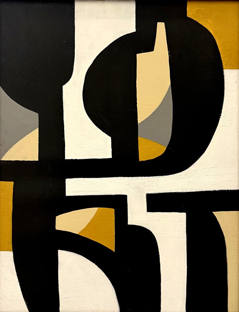 Structured Silence - Painting by Ilana Greenberg