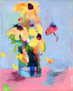 "Petali che cadono da un bouquet" - Natura morta