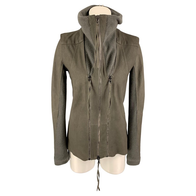 Ilaria Taupe Short Wool Coat With Zip for Women main image 0