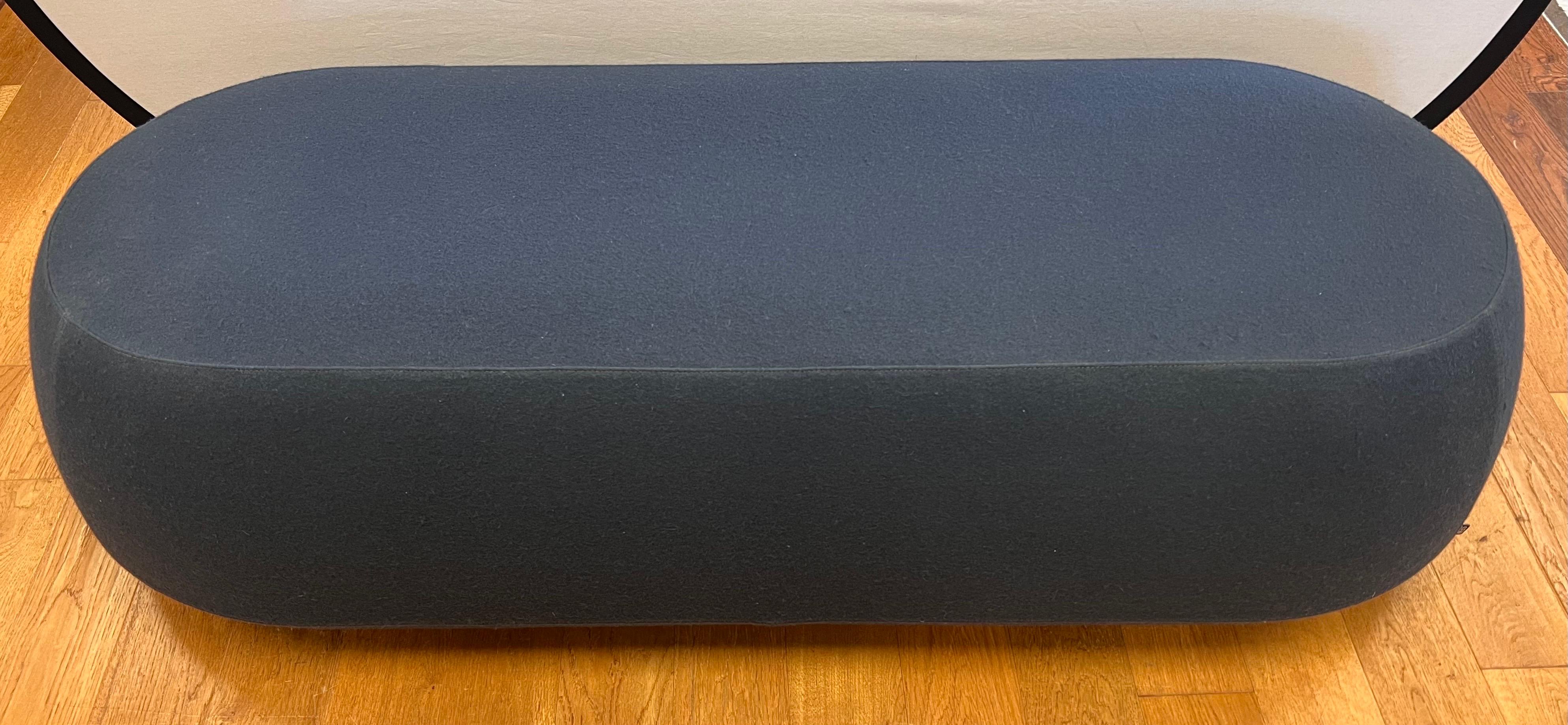 The Ile three seater bench is a playful and versatile modern bench for any room in the home. The bench is engineered with layers of foam for optimum comfort.It features a light core construction to help maintain its shape and size. Covers are