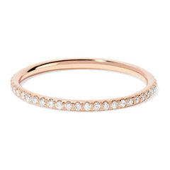 Ileana Makri 18k gold Diamond Eternity Thread Ring